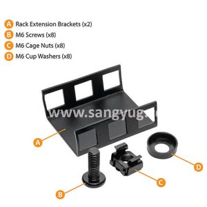 Get Affordable 1U Rack-Mount Device Rack Extension Bracket