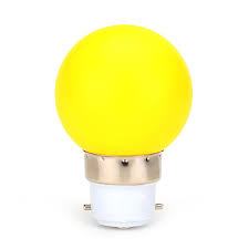 LED AC 220-240V Colour Bulb G45