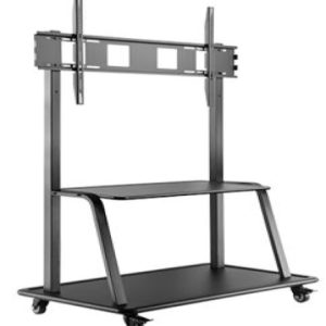 Ultra-Heavy Duty Steel Mobile TV Trolley TV Weight Capacity - 150kg, Fit Screen Size (60-105) Inch Lumi.