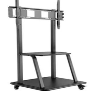 Ultra-Heavy Duty Steel Mobile TV Trolley TV Weight Capacity - 150kg, Fit Screen Size (37-100) Inch Lumi