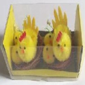 Easter Chick 6*4Cm